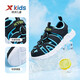 XTEP children's shoes children's sandals soft sole non-slip boys' sports sandals medium and large children's shoes black/smart blue 40