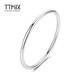 TTMIX platinum bracelet pt950 women's glossy plain ring platinum round bracelet as a gift for your girlfriend 56mm weight 7.74g 2.4mm thick