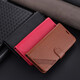 Ju Xiaozhi eignet sich für Apple 13 Mobiltelefonhülle Flip Leder Hülle iPhone13 Wallet Card-Karten-Steckkoffer Full-Pack-Anti-Fall-Fall-Innenschale mit magnetischer Schnallen Schutzabdeckung für Männer und Frauen iPhone 13 [Brown]