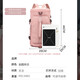 Qbily travel fitness bag for men and women short-distance travel luggage student storage bag for large capacity to be produced and wet and dry separation Haze blue丨Multifunctional wet and dry separation bag