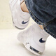 耐克（NIKE）女鞋2025夏季新款Air more Uptempo皮蓬减震篮球鞋大童运动休闲鞋 DH9719-100白色 38.5