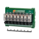 8-way optocoupler isolation solid-state relay module Omron relay module group 24V with insurance solenoid valve shorting bar 8-way DC control DC 10A