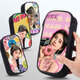 Ju Jingyi Cecily Bleistiftbeutel Cecily Joint Bleistift Jungen und Mädchen hochpräzise Bleistiftboxen große Kapazität Leinwand Bleistiftbeutel Junior High School Schüler Multifunktions Briefpapierbeutel Neue Leinwand Bleistiftbeutel ZQ12859