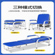 Zhuo Kun upgraded version widened and accompanying chair for two multi-function single convenient folding bed for household lunch break and nap brown reinforced 186*63cm
