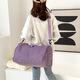 Bag de viaje Yunshun NUEVA Bolsa de yoga Bolsa de fitness deportiva para mujeres Separación húmeda húmeda húmeda húmeda húmeda gran capacidad de almacenamiento Bag de viaje de almacenamiento [rosa] 30l ancho 49*alto 25*espesor 21 cm