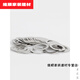 XMSJ is suitable for stainless steel thin metal gasket thickness 02mm gap flat washer wire non-standard thin gasket 3M40 28*40*0 points 215 pcs