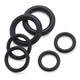 JINGGONG wire diameter 3.1mm-5mm nitrile rubber o-ring seal o-shaped rubber ring oil seal seal black gasket outer diameter 14*wire diameter 4 (20 pieces)