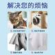 Suican pet absorbent towel imitation deerskin towel large bath towel pet special bathing plus size cat and dog wiping 66 43cm pet absorbent towel 1 piece (random color)