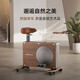 Jueying XENJOY small wooden horse dynamic bicycle household indoor bicycle fitness equipment aerobic exercise weight loss exercise Jueying household leisure bicycle walnut version