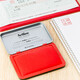 Flag (Shachihata) Artline Office Finance Soce de metal Sellos de cobre SELOS DE LA TINTA DE ACEITE 56*90 mm Rojo EHP-2