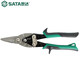 SATA Tools Aviation Scissors Left Head Right Head Straight Head Iron Shears Stainless Steel Plate Cold Rolled Iron Shears Optional 93103A Straight Head Aviation Scissors 10