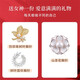 Dingjing brooch for women, high-end simple corsage, silk scarf, anti-exposure buckle, suit collar, brooch set, gift box, birthday gift, camellia brooch set box TW129