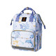 
Xin'an Dai Mommy Bag, double shoulder travel large capacity multi-functional mother and baby milk bag, waterproof and anti-fouling light and convenient bag, flagship blue sea phantom dolphin [upgraded large capacity]