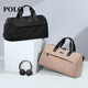 POLO golf clothing bag, men's nylon golf bag, golf clothing bag, portable golf bag black, independent shoe compartment