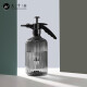 Jiuqiangu watering can star gray 2L watering can water the flower disinfection gas pressure gardening watering can pressure watering can 1381