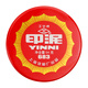 美楠 工字牌 红色泥巴状印泥印台 办公章橡皮章财务 铁壳装老式朱肉泥状朱砂印泥字画印鉴 684直径82mm 1个