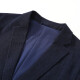 HLA Hailan House Casual Suit Men's 2020 Autumn Fashion Light Travel Series Comfortable and Stylish Single Suit Jacket HWXAD3Q086A Navy Blue Plaid (86) 180/100B (50B)cz