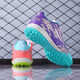Feelaces Kinderfußballschuhe gebrochene Nägel für Männer und Frauen Falcon Messi Student Trainingschuhe für Kinder tf künstliche Gras -Turnschuhe 6195 Mandarin Duck Orange Green gebrochene Nägel 38 [Socken + Ballbeutel + Schutzbrett]