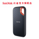 闪迪（SanDisk） Type-C接口NVMe高速SSD移动固态硬盘E61存储USB3.2Gen2 黑色 高速读取1050MB/S 至尊极速卓越版2TB（送收纳包）