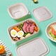Disposable lunch box environmentally friendly degradable take-out box corn starch multi-compartment lunch box packed salad box with lid SZ-H102 single compartment lunch box 1000ML-200 sets