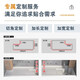 Acefendi Space aluminum balcony washing machine integrated cabinet combination customized high and low washboard sink countertop basin [Left and right notes] 95cm single door + pulling faucet