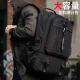 Zhina ZZINNA backpack men's new super large capacity travel bag casual canvas backpack multi-functional business trip luggage bag mountaineering bag student schoolbag black [80L with shoe compartment] backpack