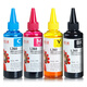 天威 T672墨水100ml 4色套装 适用爱普生打印机墨水EPSON L360 L310 L380 L351 L130 L313 L301 L1300 L383