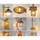 
CLCEY Japanese-style tatami bamboo lanterns personalized creative Chinese restaurant aisle lights B&B hotel bamboo art bedside wall lights M MB9195