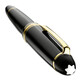 万宝龙（MONTBLANC）男士镀金钢笔大班系列146钢笔活塞墨水笔 13660/132459 金色 F尖