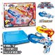 Xinshit (XST) Children's Gyro Gun Toys Glowing Double-Player Fighting Spin Dra Transformation Sword Alloy Little Boy Birthday Gift