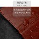 居小智适用荣耀X10手机壳翻盖式皮套TEL-AN00a钱包款插卡外壳全包防摔硅胶软壳磁扣保护套男女款 荣耀X10【黑色】 钱包式皮套