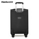 Hanker universal wheel suitcase, suitcase, men's and women's trolley case, small box, boarding case, password suitcase, black 20 inches