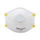 Naibeis NBS9903V head mask FFP3 level Five-layer anti-droplet and industrial dust There is a breathing valve and washer 15 pieces/box