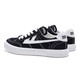 Huili Frühlings- und Herbst -Leinwandschuhe neue trendige Paar Sport und Freizeitbrettschuhe kgh749t schwarz und weiß 42
