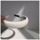 Feihua Korean Dongdaemun gentle cream color cute candy color wide-brimmed sponge headband temperament internet celebrity hairband female white 1 piece