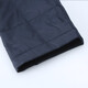 Hongdu winter new men's down jacket, Otter rabbit fur collar casual business system button down jacket jacket blue LX9898-1 M 170/88A