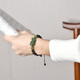 
Keyukaoju live selection Hetian jade Pixiu bracelet Men and women Pixiu bracelet Jade Hetian jade bracelet Jewelry Green jade Pixiu bracelet D1369p