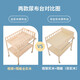 
Bei Happy Solid Wood Diaper Table Baby Care Table Massage and Bathroom Baby Crib Change Table Solid Wood Extended Style + Crown Niu Niu Care Mat