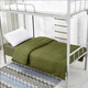 Zhou Siyuan Military green quilt, student military training quilt supplies, single dormitory green cotton quilt school dormitory household use, quilt scout green quilt vest cover can be detachable and washable design, detachable and washable military green cotton quilt [150*200] 5Jin [Jin equals 0.5 kg]