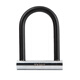 Neutral Elektrofahrzeug-Lock-Diebstahl-Lock-Motorrad-Lock-Anti-Plitten-Batteriefahrrad U-förmige Schaltradfahrrad Fahrrad Tragbares U-förmiges Fahrzeug Lock Black Classic Model ca. 695 Gramm
