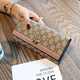 Kuqidishu Women's Wallet 2024 Nouveau portefeuille à la mode Long Niche Design Sac de carte multi-cartes simples Portefeuille de grande capacité