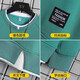 Jeanswest round neck sweatshirt men's autumn and winter new trendy brand fake two-piece couple's long-sleeved bottoming shirt men's loose top XY bean green L recommended 105-120Jin Jin equals 0.5 kg