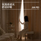 Jiafei curtains blackout double-layer lace fabric one-piece French light luxury girl's room 2024 new bedroom hook customization milk tea color 1.5 meters wide 2 meters high one piece - hook style