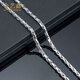 Jin Yixin platinum men's necklace platinum men's and women's PT950 platinum necklace simple platinum chain men's platinum rope chain platinum about 37.8 grams long about 63cm wide 2.8mm