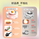 Food play real cooking mini kitchen real cooking full set of antibacterial mai Fanshi house educational cooking girl birthday gift