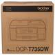 兄弟（brother）DCP-725DW 730DW 735DW无线彩色喷墨连供复印扫描双面打印输稿器 新款735DW（咨询到手价1129） 套餐四（标配+原装墨水1套）