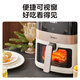 Midea air fryer can be reserved for home use without turning over Transparent visual intelligent touch Kitchen appliances practical large capacity Oven frying oven all-in-one 6.3L KZC6381