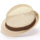 Tuzun (kingtrip) middle-aged and elderly hat men spring and summer dad sun hat topper grandpa mesh breathable straw hat sun hat deep khaki
