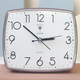 Polaris Elderly Net Alarm Clock Large Digital Clock Modern Simple Student Desktop Alarm Clock Living Room Bedside Table Clock North Star Round Blue
