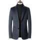 Fazeya Hengyuanxiang high-end cashmere suit men's jacket autumn and winter wool wool business casual slim suit single western jacket black 170 (recommended 105-125 Jin [Jin equals 0.5 kg])